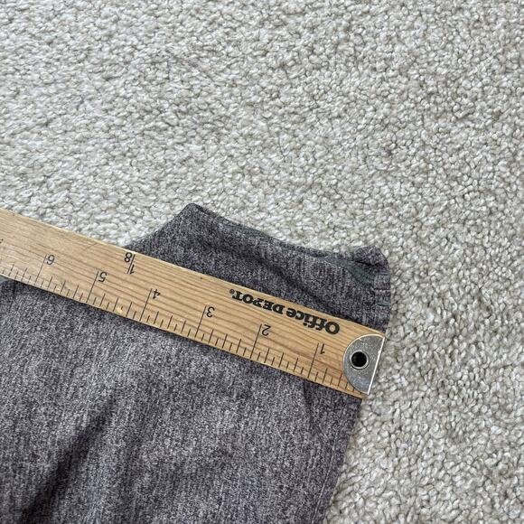 Lululemon Hotty Hot Short Size 6 High Rise Long 4" Gray MISSING DRAWSTRING 62-3 - Picture 8 of 9